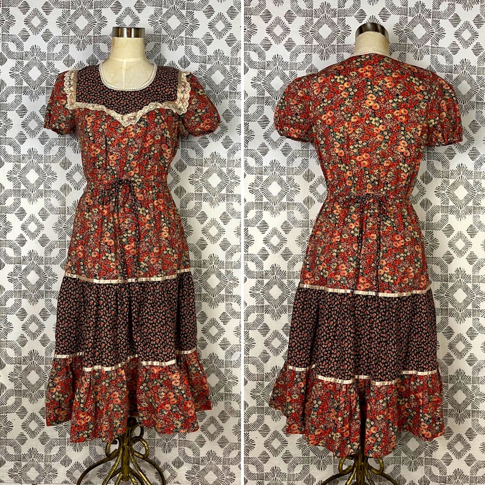 Vintage 70's Prairie Dress - image 1